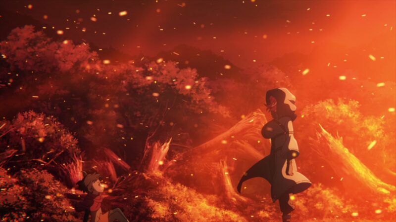 Кадр из аниме Одаривая этот замечательный мир взрывами! 2 сезон